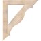 Ekena Millwork Funston Traditional Smooth Bracket, Douglas Fir, 5 1/2"W x 42"D x 48"H BKT06X42X48FST01SDF - alternate 2